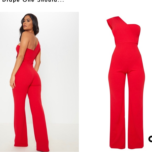 COPY - Brand new with tags pretty little thing red jumpsuit - Picture 2 of 2